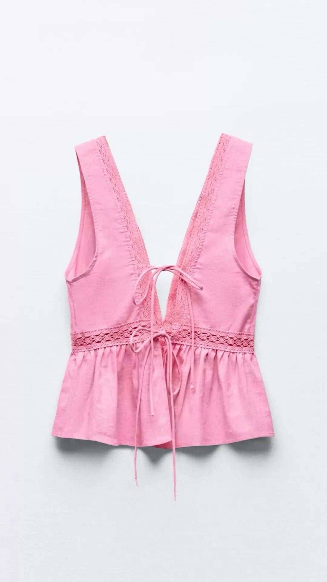 Zara gewilde top maat L