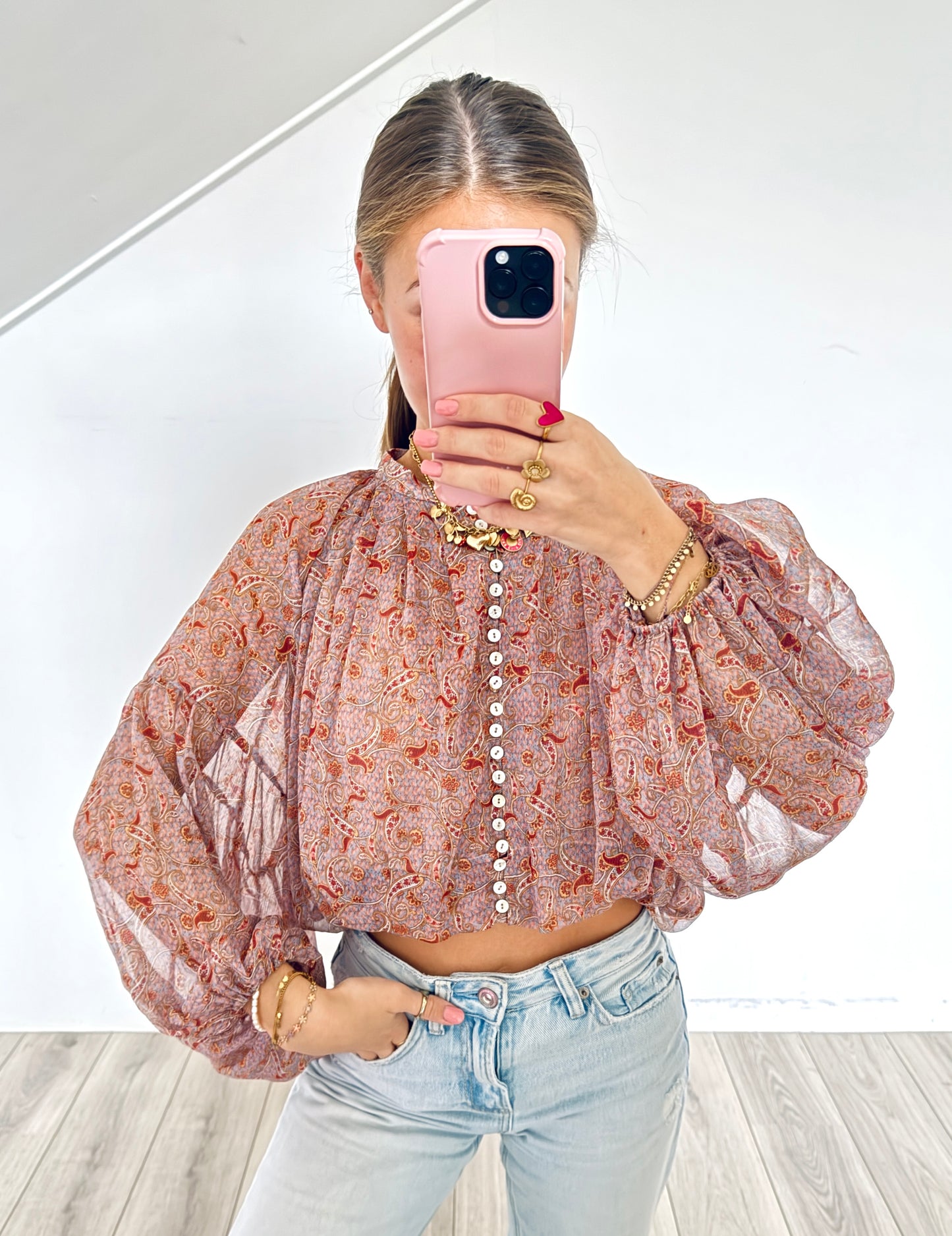 Zara blouse maat M