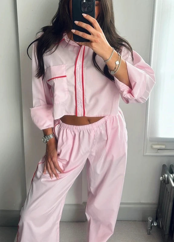 Zara set (blouse + broek) maat S