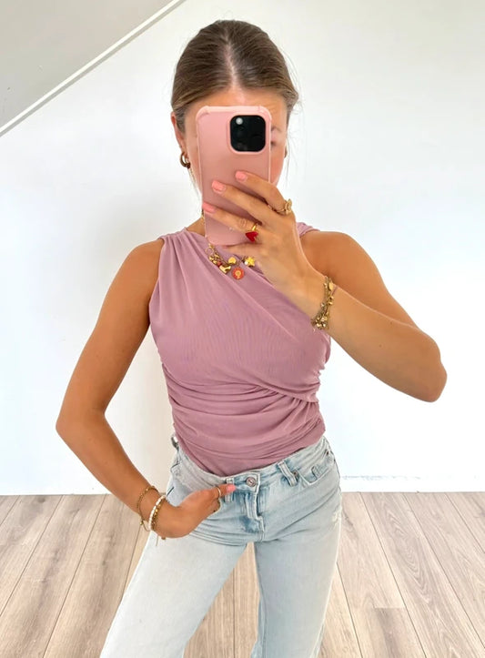 Zara lichtroze body maat S & M