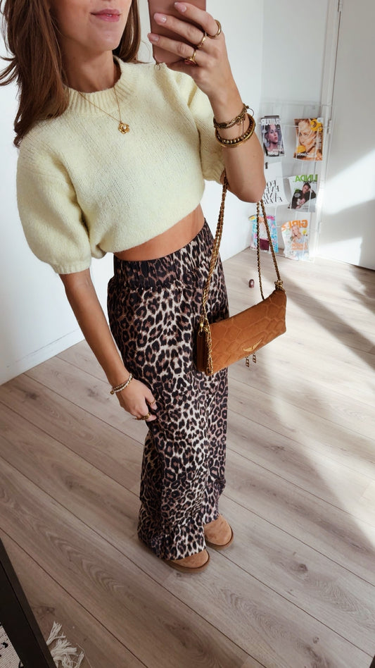 Neo Noir panter broek maat S