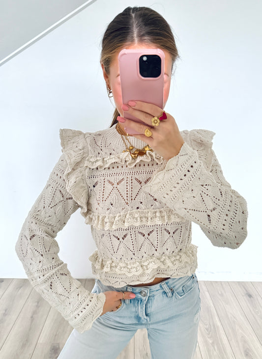 Zara gebreide trui maat S