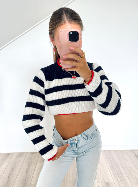 Boetiek truitje open rug maat M