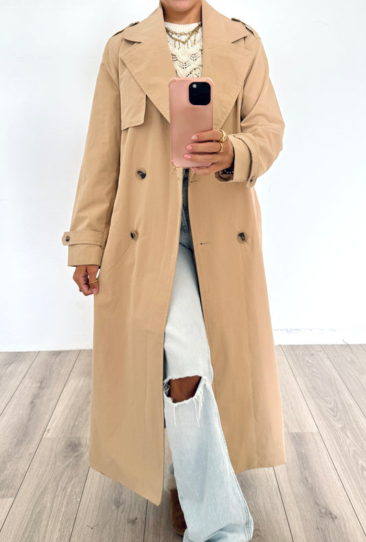 Vila trenchcoat maat XS